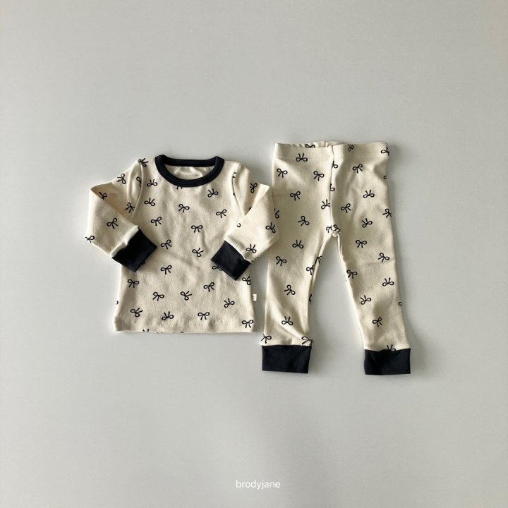 Brody Jane - Korean Baby Fashion - #babyoninstagram - Ribbon Raglan Set - 3