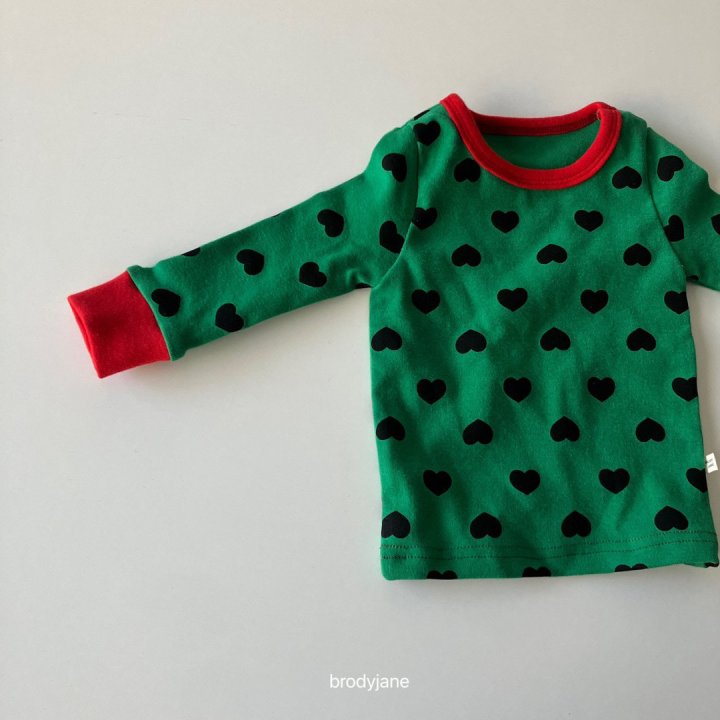 Brody Jane - Korean Baby Fashion - #babyoutfit - Christmas Heart Set - 4