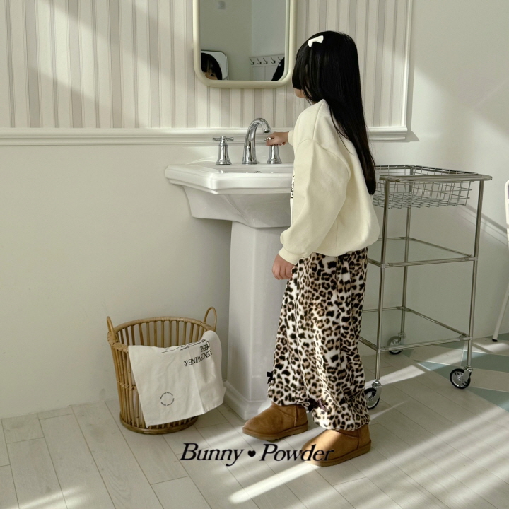 Bunny Powder - Korean Children Fashion - #childofig - Leopard Jogger Pants (with Mom) - 8