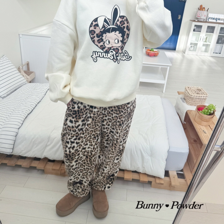 Bunny Powder - Korean Children Fashion - #discoveringself - Leopard Jogger Pants (with Mom) - 11