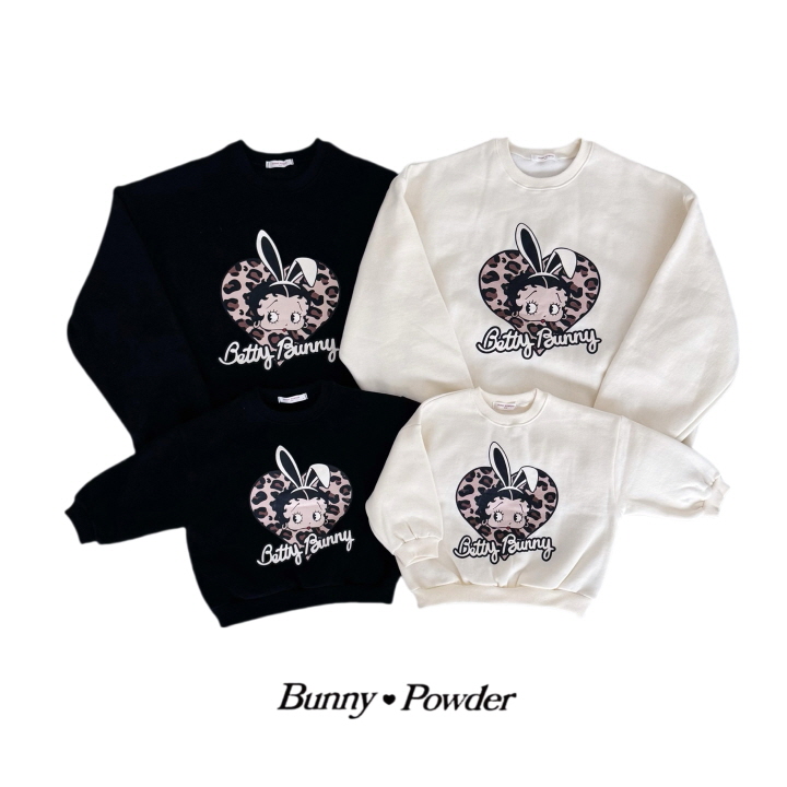 Bunny Powder - Korean Children Fashion - #kidsstore - Betty Sweatshirts (with Mom) - 11