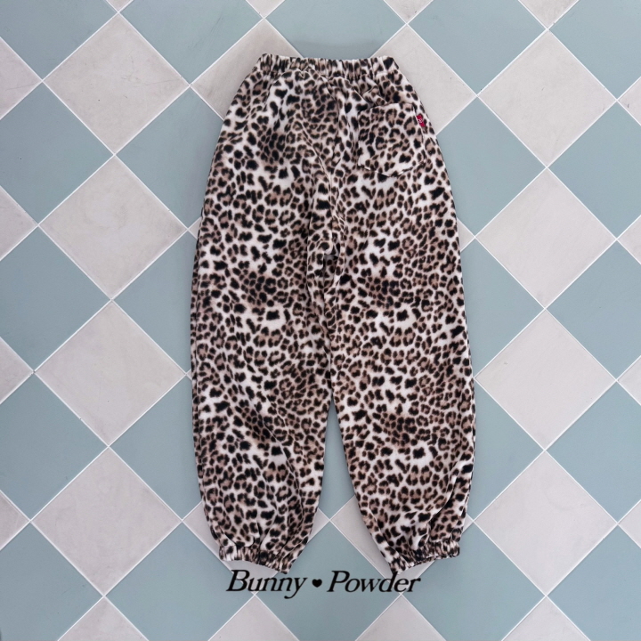 Bunny Powder - Korean Children Fashion - #magicofchildhood - Leopard Jogger Pants (with Mom) - 2