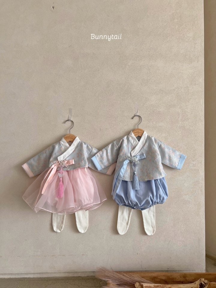 Bunnytail - Korean Baby Fashion - #babyboutique - Silky Bebe Boy Hanbok - 5