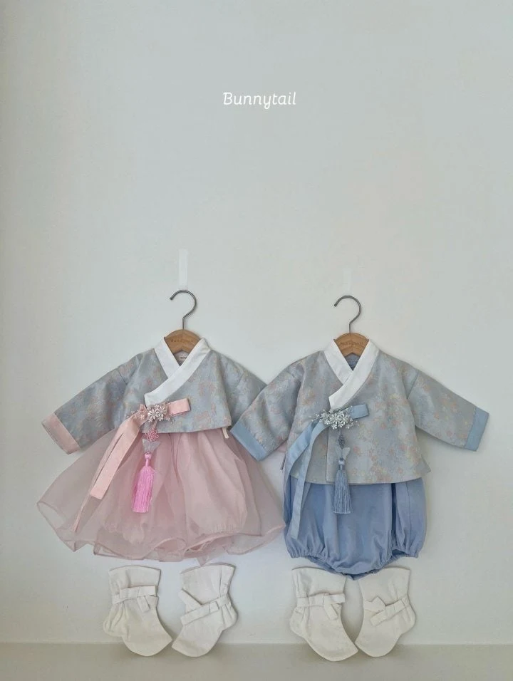 Bunnytail - Korean Baby Fashion - #babyboutique - Silky Hanbok Beoseon Socks - 10