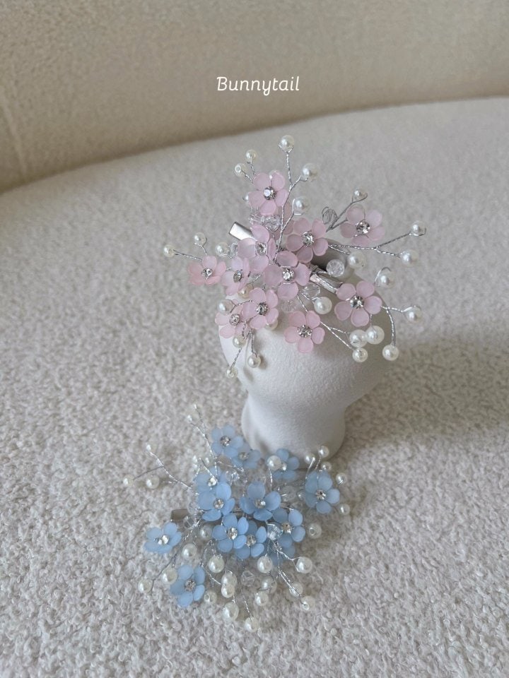 Bunnytail - Korean Baby Fashion - #babyboutiqueclothing - Silky Hydrangea Pin - 8