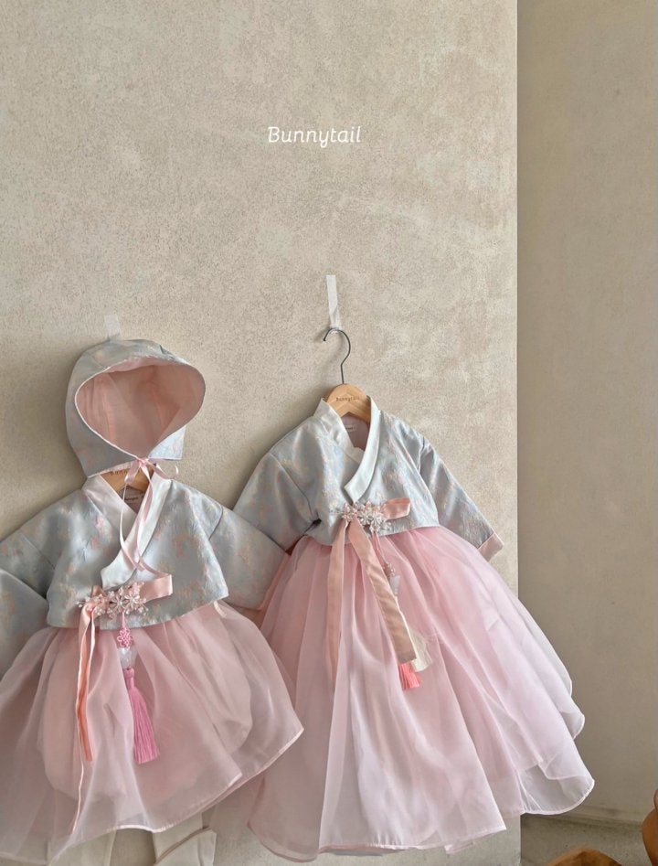 Bunnytail - Korean Baby Fashion - #babyfashion - Silky Bebe Girl Hanbok - 7