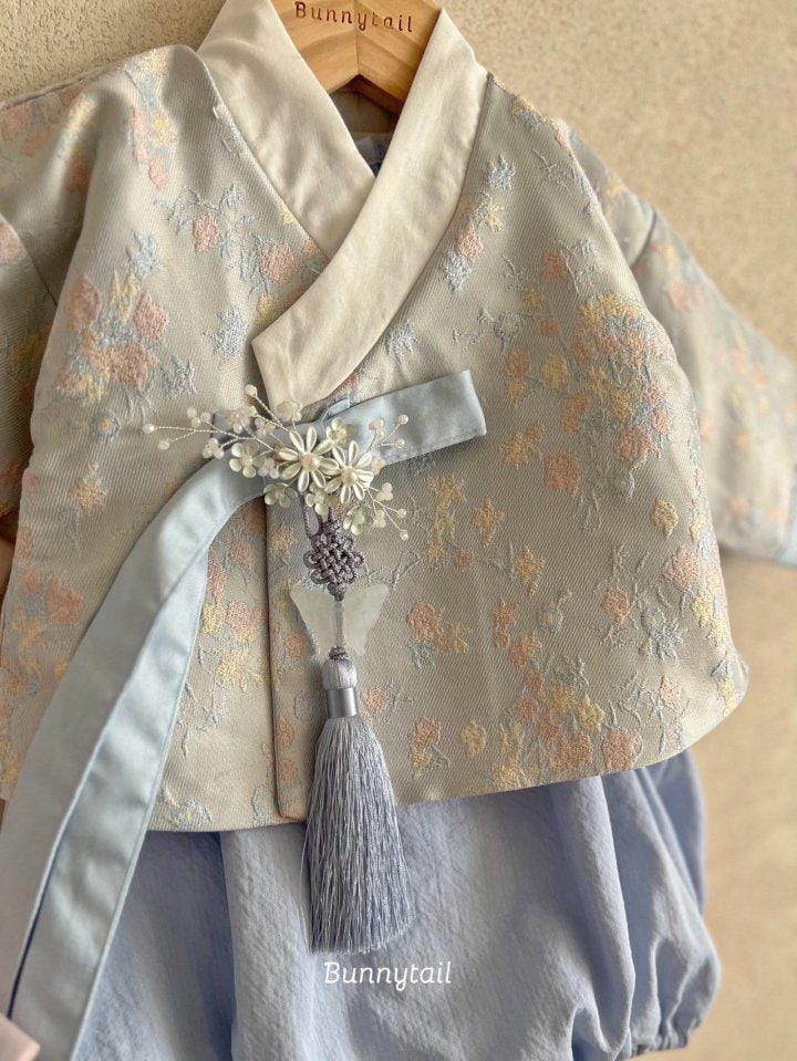 Bunnytail - Korean Baby Fashion - #babyfever - Silky Bebe Boy Hanbok - 9