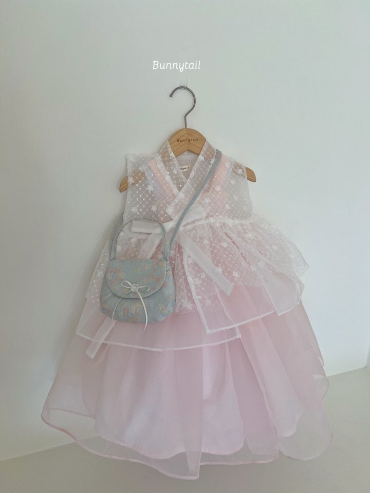 Bunnytail - Korean Baby Fashion - #babyoutfit - Silky Hanbok Bag - 9