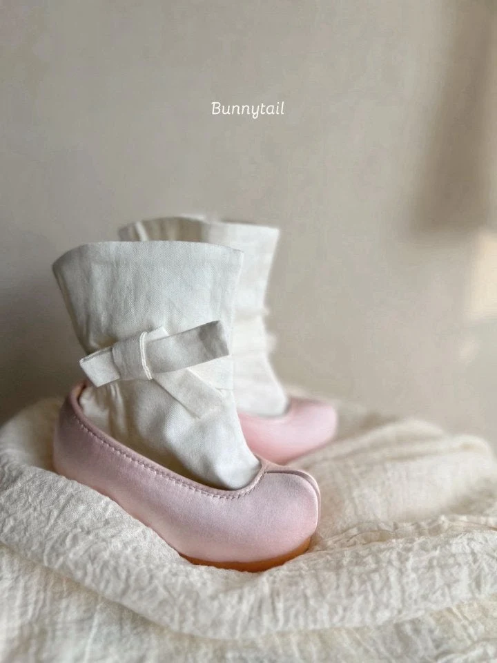 Bunnytail - Korean Baby Fashion - #babyoutfit - Silky Hanbok Beoseon Socks - 5