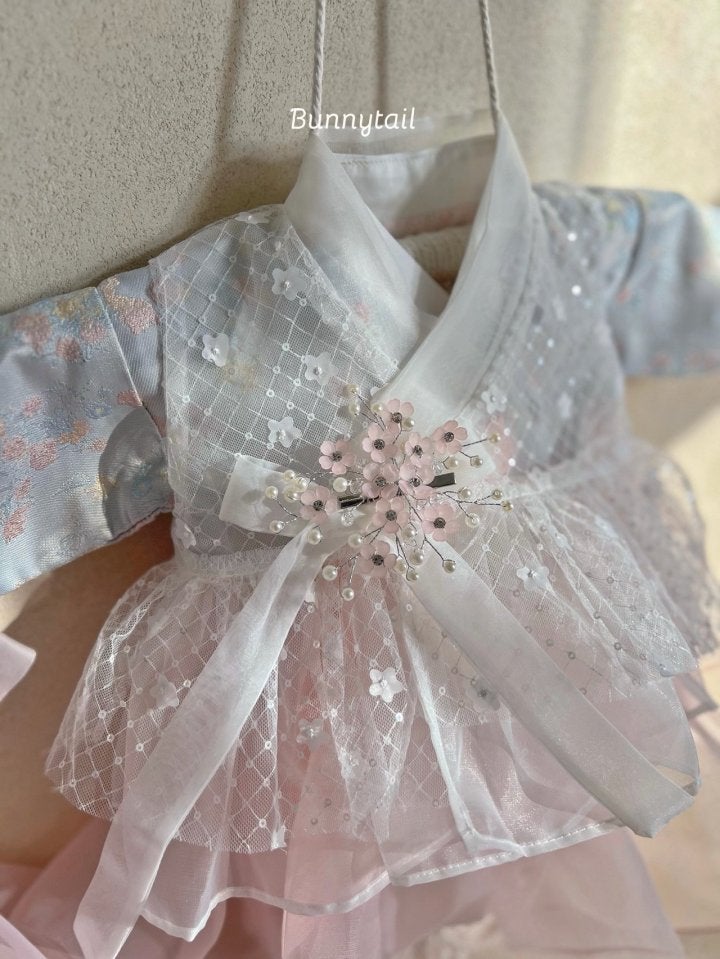 Bunnytail - Korean Baby Fashion - #babywear - Silky Hydrangea Pin - 4