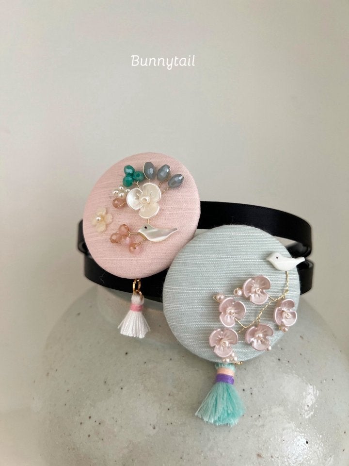 Bunnytail - Korean Baby Fashion - #onlinebabyshop - Silky Tassel Headband - 10