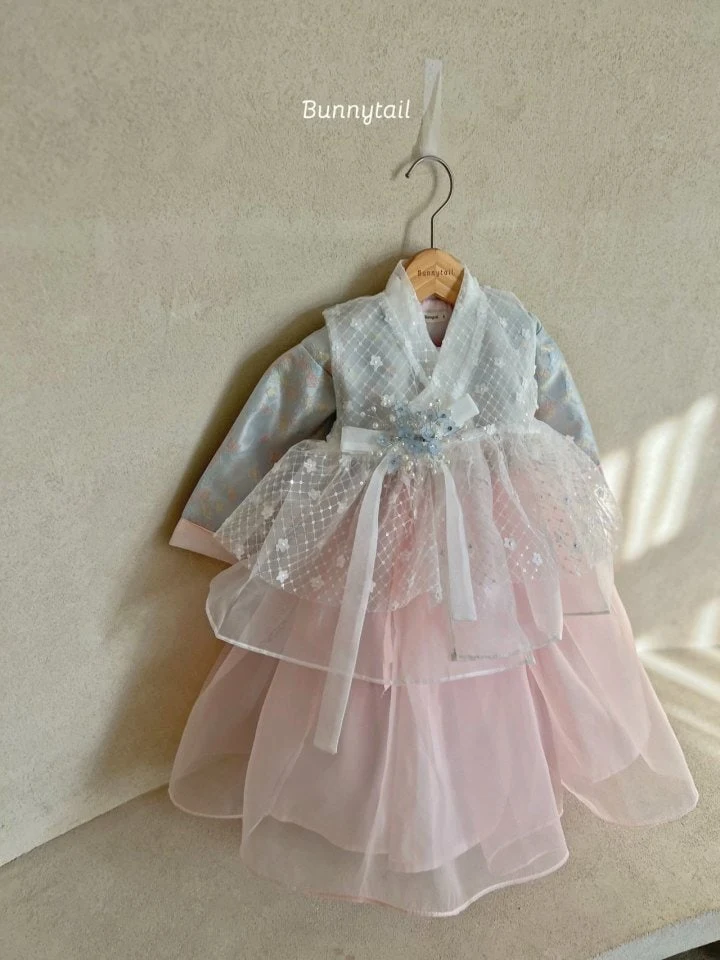 Bunnytail - Korean Children Fashion - #kidsshorts - Silky Girl Hanbok - 12