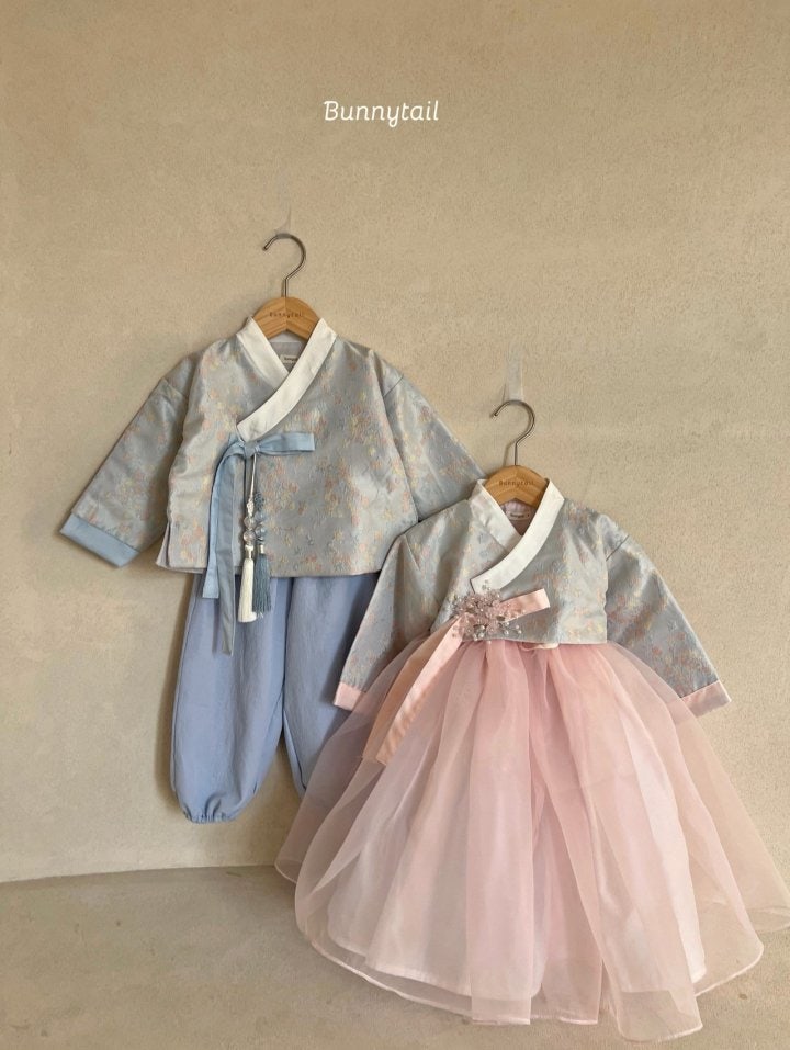 Bunnytail - Korean Children Fashion - #todddlerfashion - Silky Boy Hanbok - 5