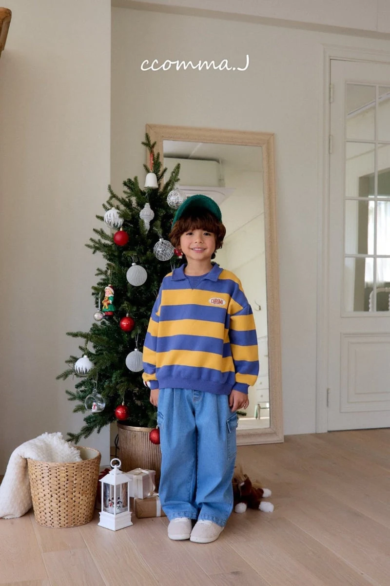 Ccommaj - Korean Children Fashion - #magicofchildhood - Dandy Cargo Denim Pants - 5