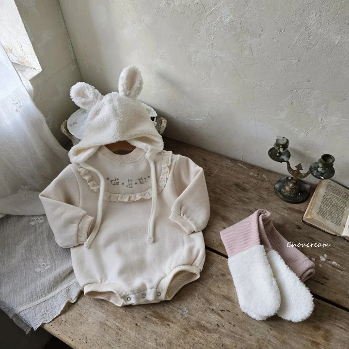 Choucream - Korean Baby Fashion - #babyfever - Round Frill Suit - 11