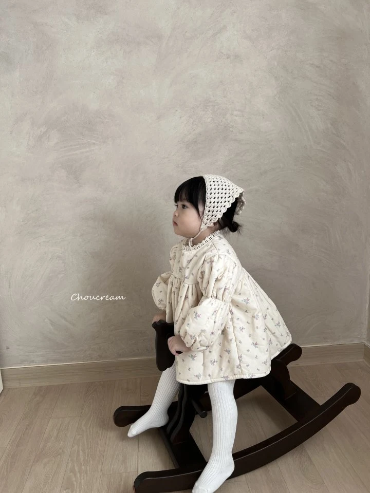 Choucream - Korean Baby Fashion - #babygirlfashion - Princess Padding One-piece - 11