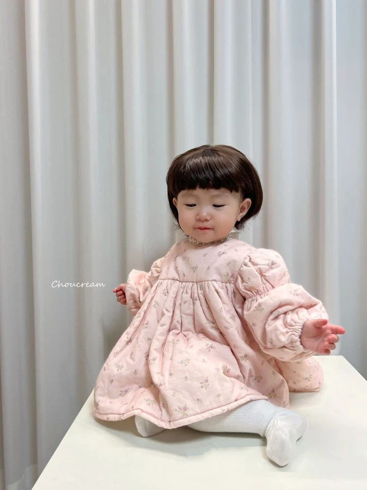 Choucream - Korean Baby Fashion - #babylifestyle - Princess Padding One-piece - 12