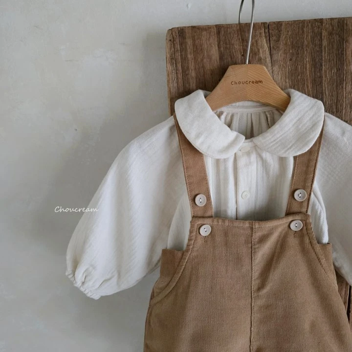 Choucream - Korean Baby Fashion - #babyoninstagram - Coco Suspenders Pants - 5