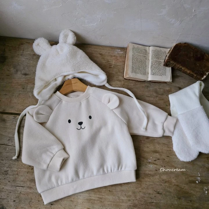 Choucream - Korean Baby Fashion - #babyoninstagram - Baby Bear Sweatshirts - 3