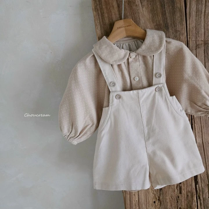 Choucream - Korean Baby Fashion - #babywear - Coco Suspenders Pants - 9