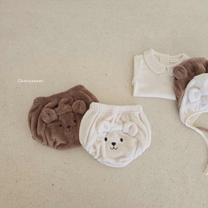 Choucream - Korean Baby Fashion - #onlinebabyboutique - Baby Bear Bloomer - 2