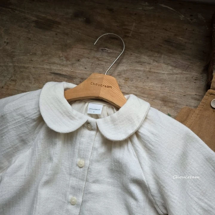 Choucream - Korean Baby Fashion - #onlinebabyshop - Round Collar Blouse - 12