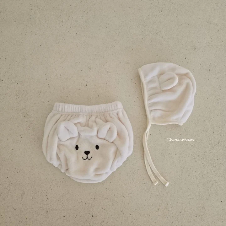 Choucream - Korean Baby Fashion - #onlinebabyshop - Baby Bear Bloomer - 3