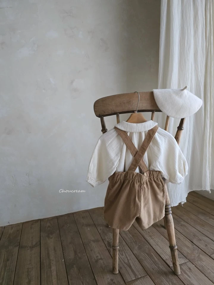 Choucream - Korean Baby Fashion - #smilingbaby - Coco Suspenders Pants - 12