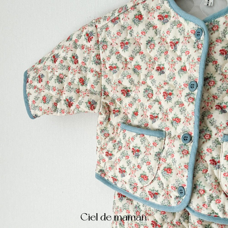 Ciel De Maman - Korean Baby Fashion - #babyboutique - Flower Candy Top Bottom Set - 6