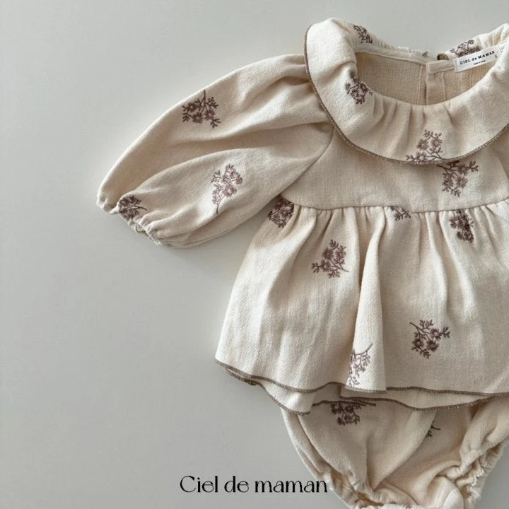 Ciel De Maman - Korean Baby Fashion - #babyboutique - Special Flower Set - 3