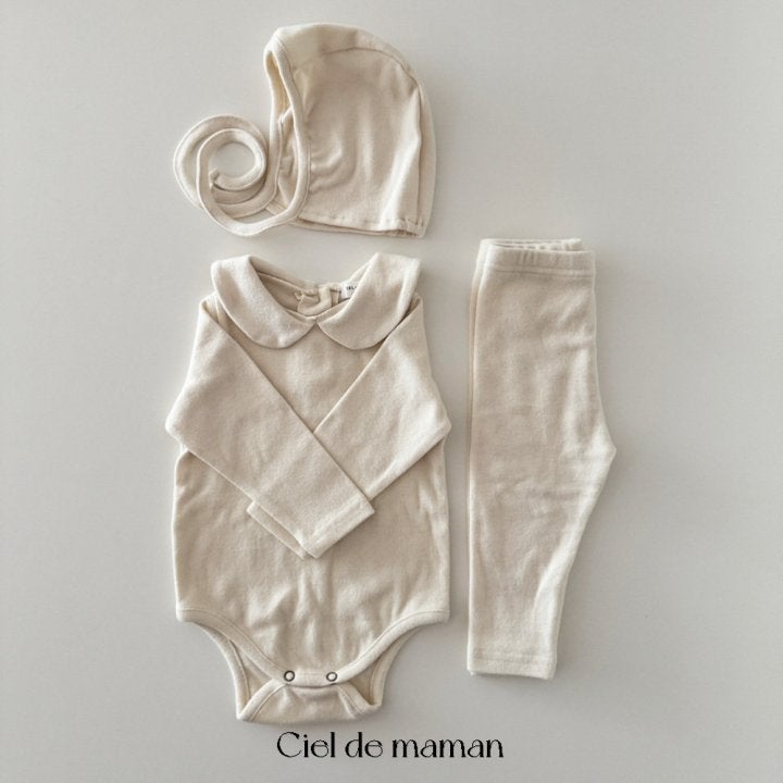 Ciel De Maman - Korean Baby Fashion - #babyboutique - Round Collar Suit