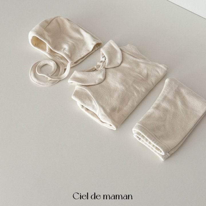 Ciel De Maman - Korean Baby Fashion - #babyboutique - Round Collar Suit - 2