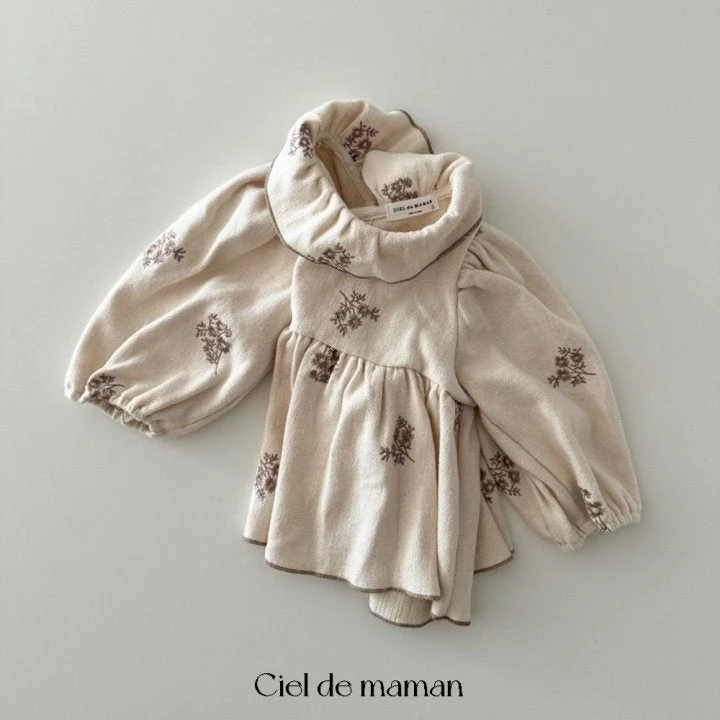 Ciel De Maman - Korean Baby Fashion - #babyboutiqueclothing - Special Flower Set - 5