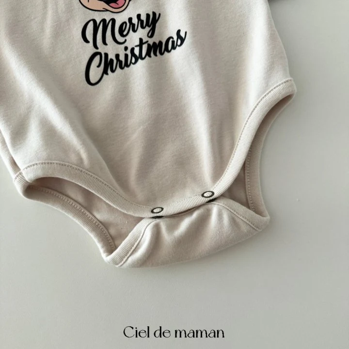 Ciel De Maman - Korean Baby Fashion - #babyboutiqueclothing - Santa Minky Suit Leggings Set - 10