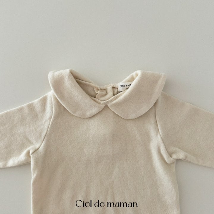 Ciel De Maman - Korean Baby Fashion - #babyboutiqueclothing - Round Collar Suit - 4