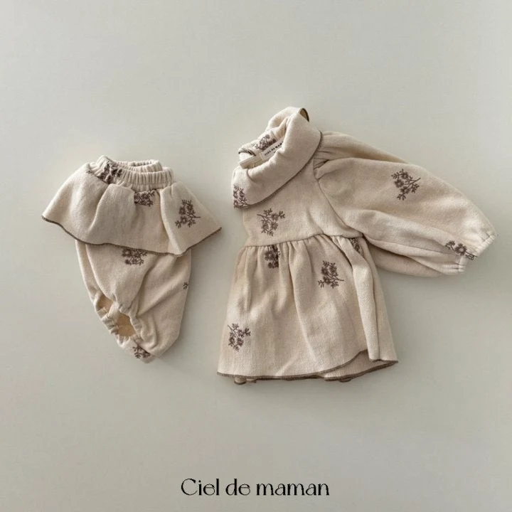 Ciel De Maman - Korean Baby Fashion - #babyfashion - Special Flower Set - 7