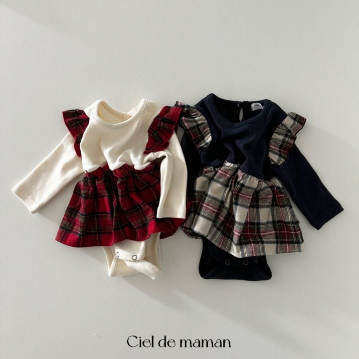 Ciel De Maman - Korean Baby Fashion - #babyfever - Merry One-piece Suit - 2