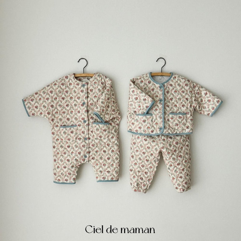 Ciel De Maman - Korean Baby Fashion - #babygirlfashion - Flower Candy Suit - 12