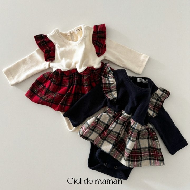 Ciel De Maman - Korean Baby Fashion - #babygirlfashion - Merry One-piece Suit - 3