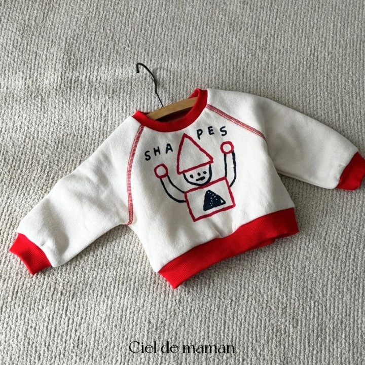 Ciel De Maman - Korean Baby Fashion - #babygirlfashion - Crayon Sweatshirts - 2