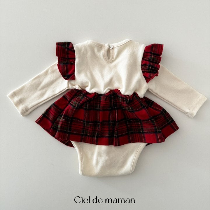 Ciel De Maman - Korean Baby Fashion - #babygirlfashion - Merry One-piece Suit - 4