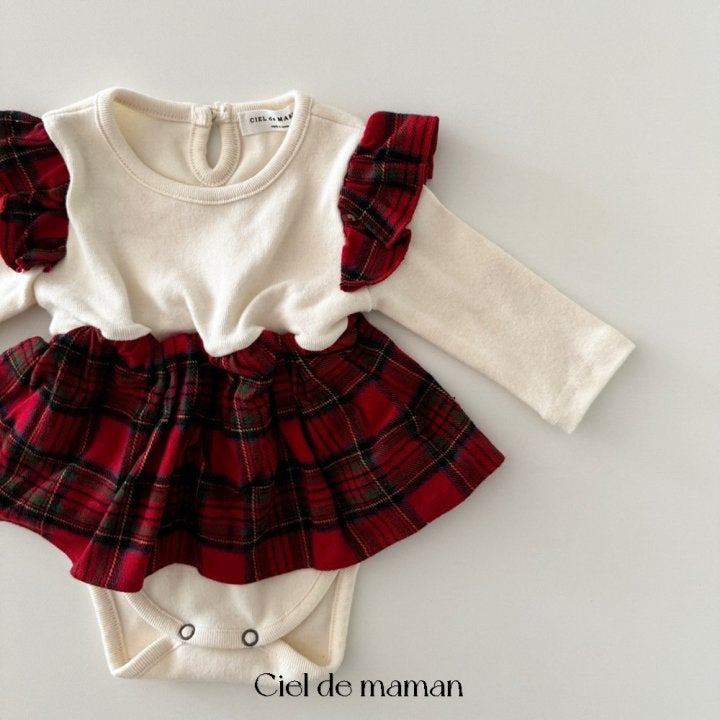 Ciel De Maman - Korean Baby Fashion - #babyoninstagram - Merry One-piece Suit - 5