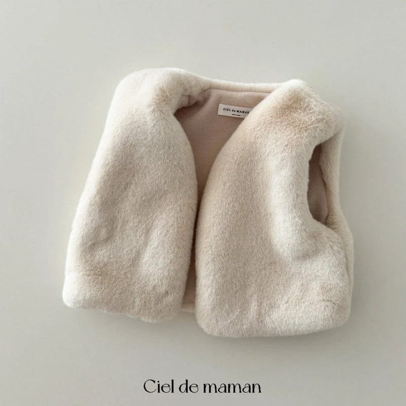 Ciel De Maman - Korean Baby Fashion - #babyootd - Soft Eco Vest