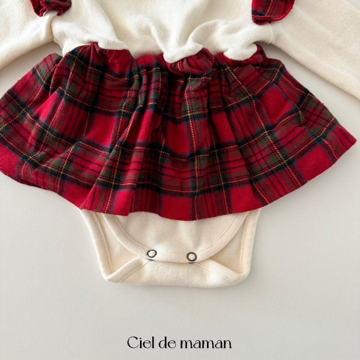 Ciel De Maman - Korean Baby Fashion - #babyoutfit - Merry One-piece Suit - 7