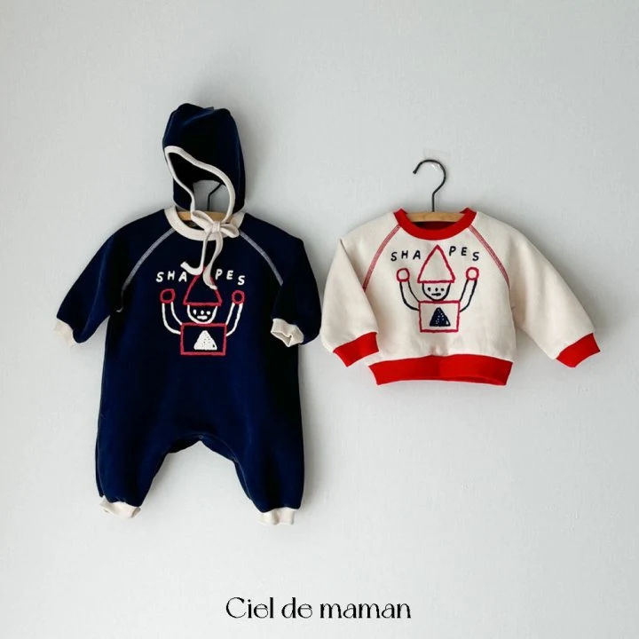 Ciel De Maman - Korean Baby Fashion - #babyoutfit - Crayon Sweatshirts - 7