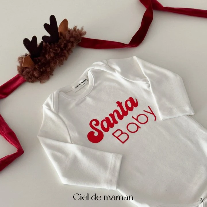 Ciel De Maman - Korean Baby Fashion - #babyoutfit - Santa Baby Suit - 3