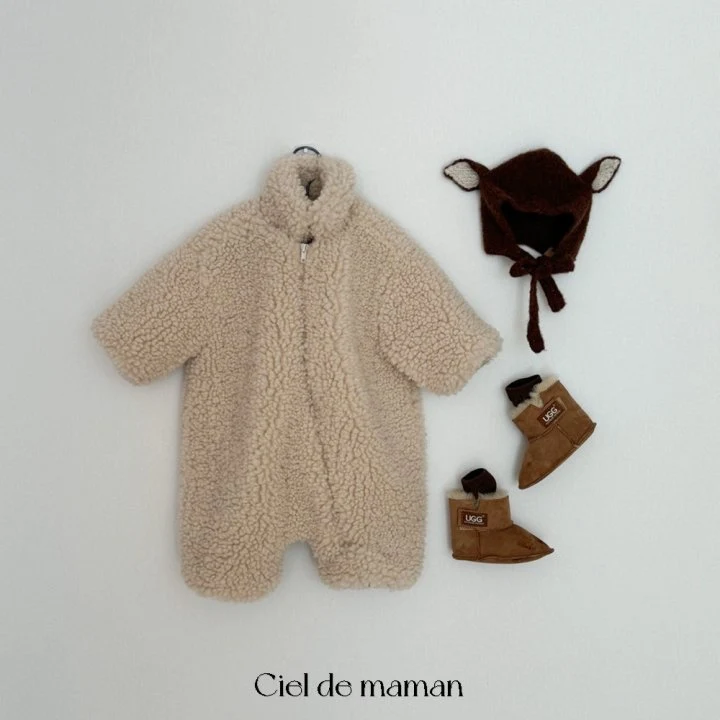 Ciel De Maman - Korean Baby Fashion - #babyoutfit - Soft All-in-one Suit