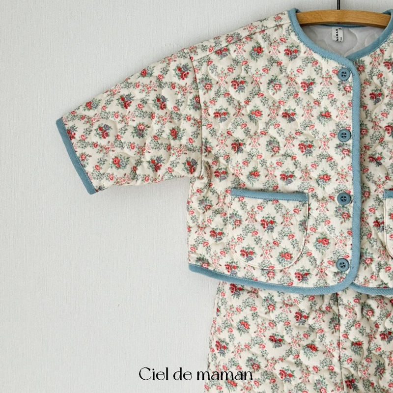 Ciel De Maman - Korean Baby Fashion - #babywear - Flower Candy Suit - 3