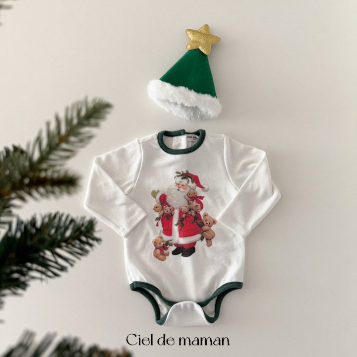 Ciel De Maman - Korean Baby Fashion - #babywear - Santa Claus Suit Hat Set - 6