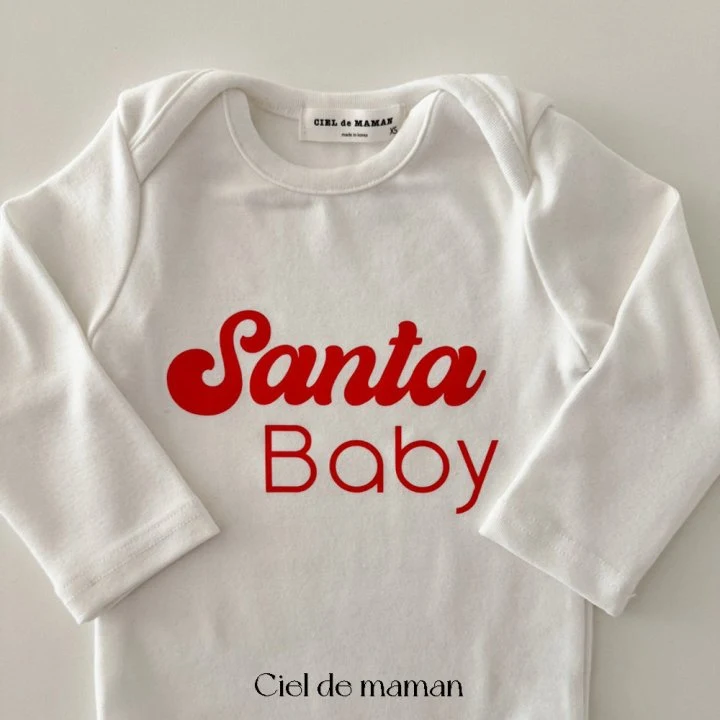 Ciel De Maman - Korean Baby Fashion - #babyoutfit - Santa Baby Suit - 4